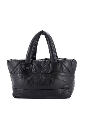 Chanel Coco Cocoon Reversible Quilted Lambskin Medium tote bag - Zwart