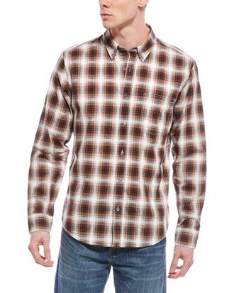 Billy Reid Tuscumbia Linen-Blend Shirt