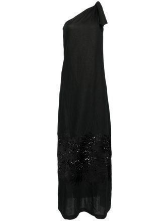 Sachin & Babi Asymmetrische jurk - Zwart