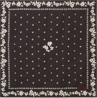 Claudie Pierlot Foulard carr&eacute; imprim&eacute;