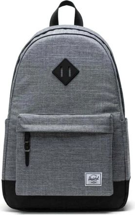 Herschel Heritage rugzak Raven Crosshatch - unisex - Rugzakken - Grijs - ONE Size - Polyester - Tassen