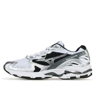 Mizuno Wave Rider 10 White Black Silver D1GA210405