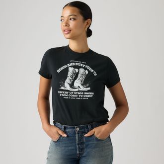 Levi's Graphic Favorite Tee - Womens - XS - Black