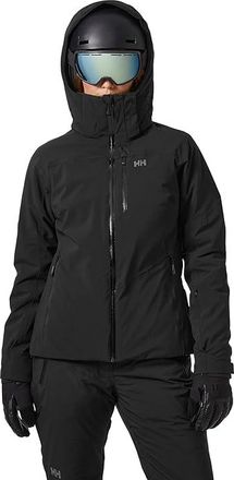Helly Hansen Alphelia Jacket Womens Clothing Black : LG, Polyester/Polyamide/Elastane