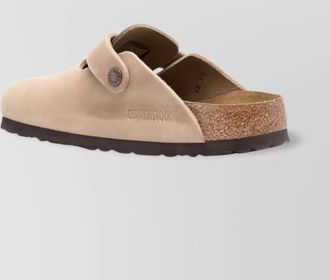 Birkenstock leather boston mules