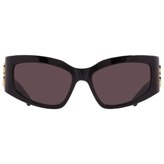 Balenciaga Gray Cat Eye Ladies Sunglasses BB0321S 002 57