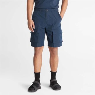 Timberland Heren Timberland Duurzame Waterafstotende Cargo Shorts in Navy