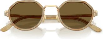 Giorgio Armani Ar 6181 Zonnebrillen - unisex - Zonnebrillen - Bruin - 48 MM - Accessoires