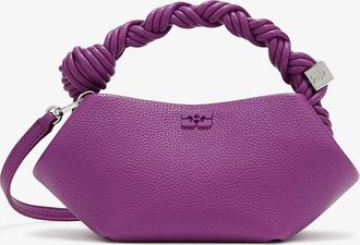 Ganni Purple Mini Bou Bag in