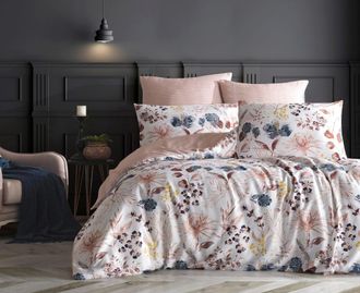 Blanc Avenue Juego de funda de edred&oacute;n 240x220 cm+ 2 FA 65x65 cm 100% algod&oacute;n