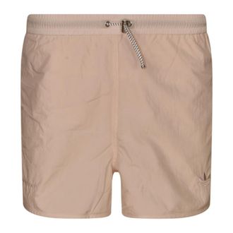 adidas Nylon Shorts - Heren - Badpakken - Rood - S - Nylon - Fitness
