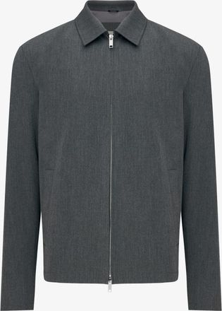 Genti Monogram Jacket Viper | Donkergrijs