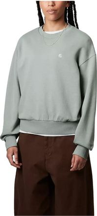 Carhartt Work in Progress Dames, Sweatshirts & Hoodies, Groen, Maat: XS Katoen