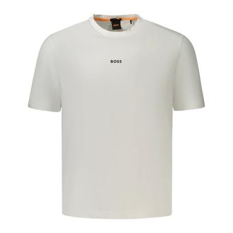 HUGO BOSS Tops, Heren, Wit, S, Katoen, Tchup T-shirt