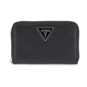 Guess Wallets & Cardholders, female, Black, Size: ONE SIZE Laurel Saffiano Wallet