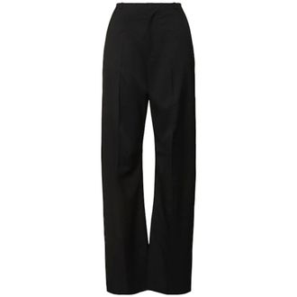 Maison Margiela Dames, Broeken, Zwart, Maat: M Katoen