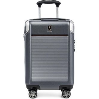 Travelpro Platinum Elite Hardside Expandable Compact Carry-On 20-Inch Spinner in Vintage Grey at Nordstrom