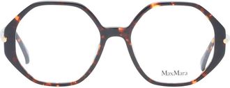 Max Mara Womens Brown Plastic Glasses (frames) Accessory