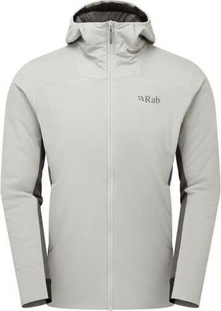 RAB Xenair Alpine Light Jacket - Womens in Light Zinc at Nordstrom, Size X-Large