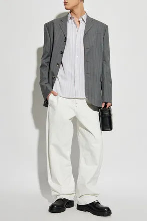 Paul Smith Shirt With Stripe Pattern, Mens, White