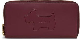 Radley London Hadley Lane Large Zip Wallet in Dark Cherry at Nordstrom Rack