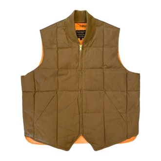CHESAPEAKE'S Gilet in Piuma Seattle HBT - - Jackets - Uomo - Marrone - XL