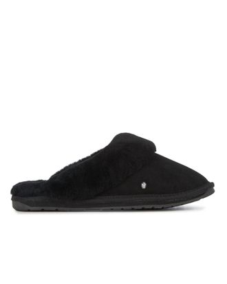 Emu Womens Jolie Slip-Ons In Black/noir