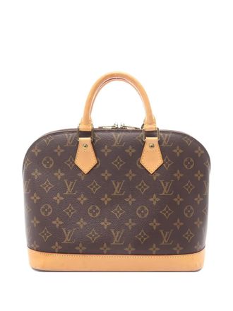 Louis Vuitton 2001 Alma PM shopper met monogram - Bruin