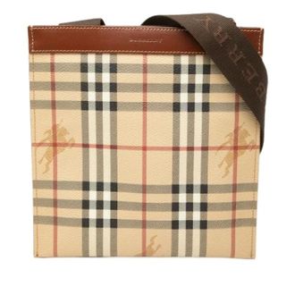Burberry Pre-owned Cross Body Bags, female, Beige, Size: ONE SIZE Pre-owned Canvas Crossbody Bag
