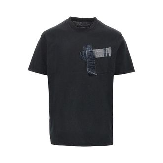 Maison Margiela Taped cotton T-shirt Man XL