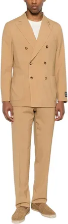 Boglioli Hombre, Trajes, Beige, Talla: M
