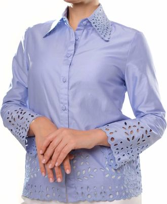 Marie Merci&eacute; Fernanda Blouse In Blue