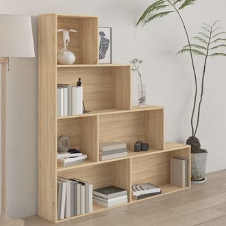 vidaXL Estanter&iacute;a Madera Contrachapada Color Roble Sonoma 155x24x160cm Vidaxl