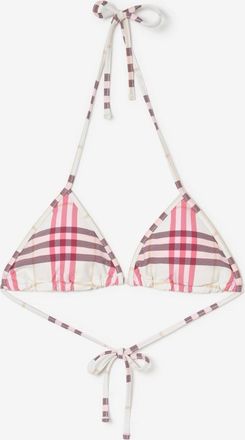Burberry Check Bikini Top