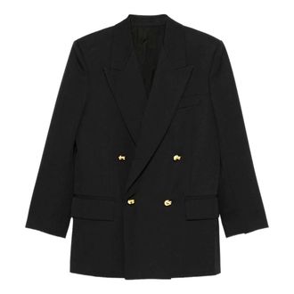 Bottega Veneta Blazers, female, Black, Size: 2XS Bottega Veneta Jackets Black