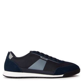 HUGO BOSS Mens Nitan Lowp Nymith 10271652 01 Low Top Trainers in Open Blue - Size UK 9
