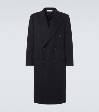 Umit Benan President double-breasted cashmere coat