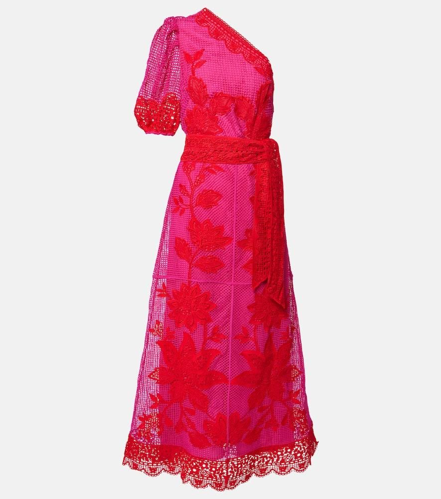 ワンピース A FERRETTI Silk dress with floral print Noleggia online Silk chiffon dress with floral pattern by