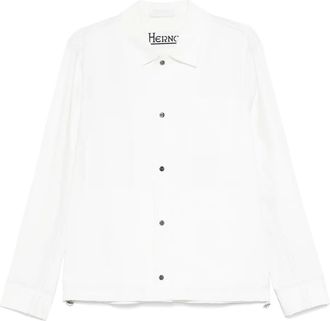 Herno Giacca-camicia con coulisse - Bianco