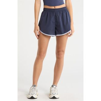 Free People FP Movement Now or Never Run Shorts in Midnight Navy at Nordstrom, Size X-Small