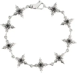 Emanuele Bicocchi Bracciale Stella Ventis con decorazione - Argento