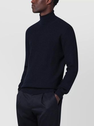 Tagliatore wool turtleneck sweater long sleeves