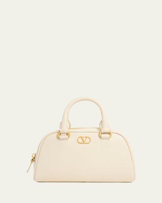 Valentino Garavani Dome Mini Leather Top-Handle Bag