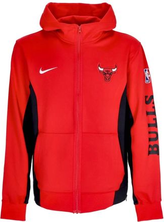 Nike NBA Showtime Trainingsjack - Heren - Sportshirts - Rood - 2XL - Fitness