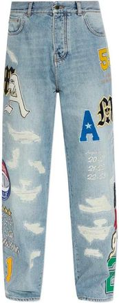 Amiri Vaqueros holgados con parche universitario Amiri