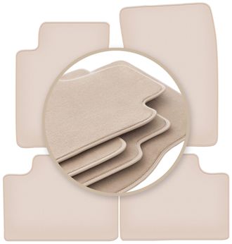 OEM Alfombrillas Beige Premium Para: Ssangyong Kyron Suv 2005-2014