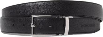 Emporio Armani Accessoires, Heren, Zwart, ONE Size, Designer Riem Collectie