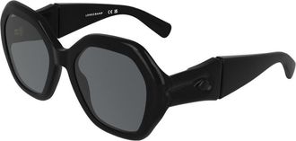 Longchamp LO814S 001 Womens Sunglasses Black Size 55