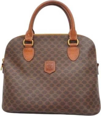 Celine Pre-owned Handbags, female, Brown, Size: ONE SIZE Pre-owned Plastic Handbag