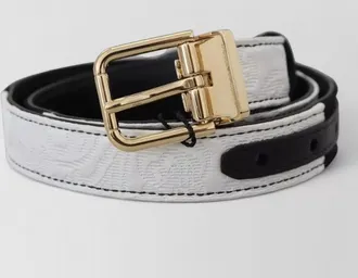 Dolce & Gabbana leather patchwork belt